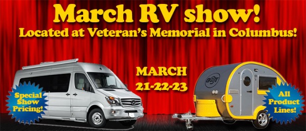 Haydocy Airstream at the March RV Show